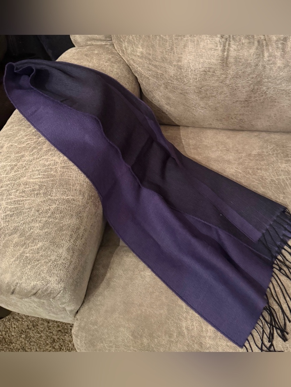 New with tags purple fendi scarf